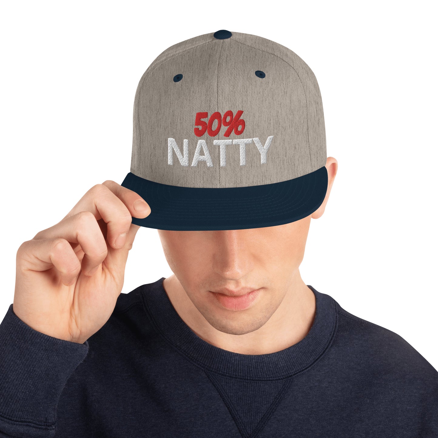 50% Natty Snapback Hat